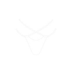 Boutine LA TOPS Venice White Loop Bottom