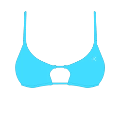 Boutine LA Baby Blue Loop Top TOPS