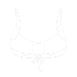 Boutine LA Venice White Loop Top