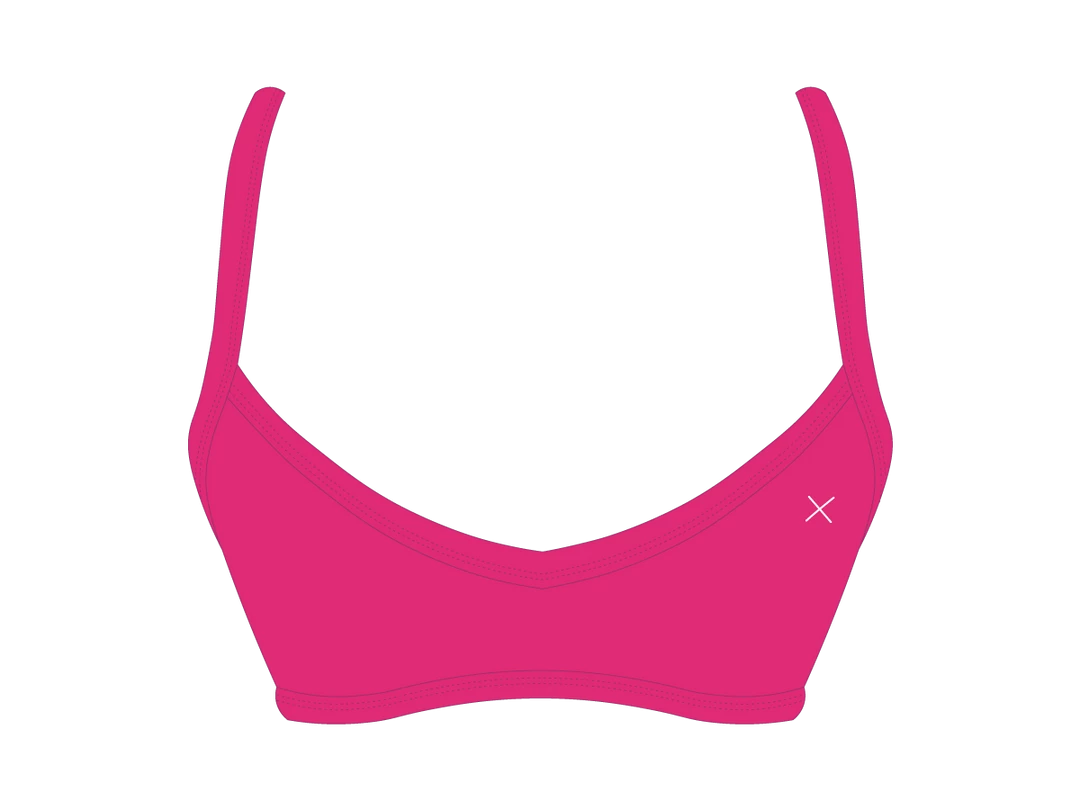 Boutine LA TOPS Magenta Sporty Top