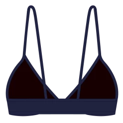 Boutine LA Malibu Blue Fitted Top II