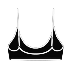 Boutine LA Manhattan Black Bralette Top UNDERWEAR