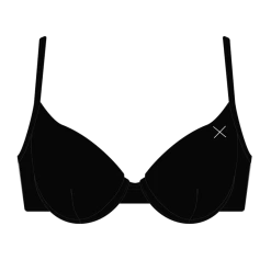 Boutine LA TOPS Manhattan Black Bustier Top