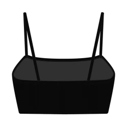 Boutine LA TOPS Manhattan Black Ribbed Camisole Top