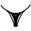 Boutine LA Manhattan Black Minimal Bottoms