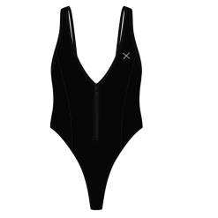Boutine LA ONE PIECES Manhattan Black Zipper One-Piece