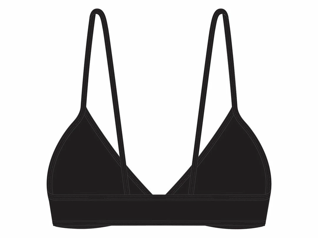 Boutine LA Fitted Tops X Beachy Bottoms Manhattan Black Fitted Top II