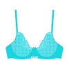 Boutine LA Baby Blue Lace Bow Bra UNDERWEAR