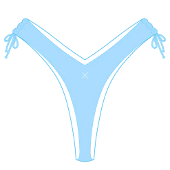 Boutine LA Cloudy Blue Multie Bottoms Fringe Top X Multie Bottoms