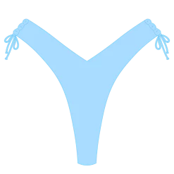 Boutine LA Cloudy Blue Multie Bottoms Fringe Top X Multie Bottoms