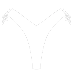 Boutine LA Venice White Multie Bottoms Fringe Top X Multie Bottoms