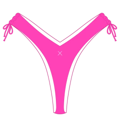 Boutine LA Fringe Top X Multie Bottoms Hot Pink Multie Bottoms