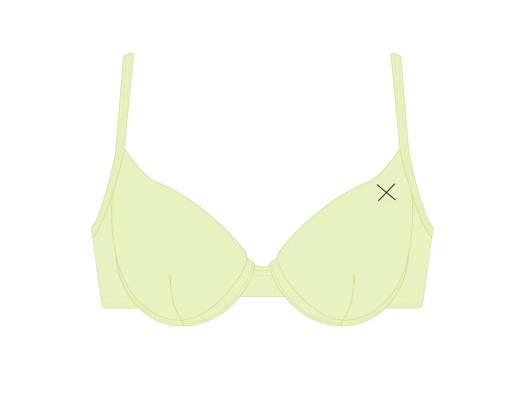 Boutine LA Ocean Blue Bustier Top TOPS