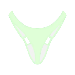 Basicallyswim Ocean Blue Cut-Out Bottoms