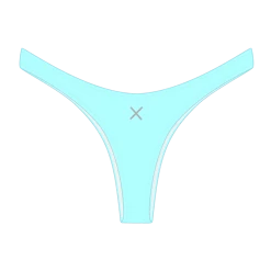 Boutine LA OFF-Blue Chic 80's Bottoms