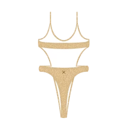 Boutine LA Gold-dust Shimmer One Piece