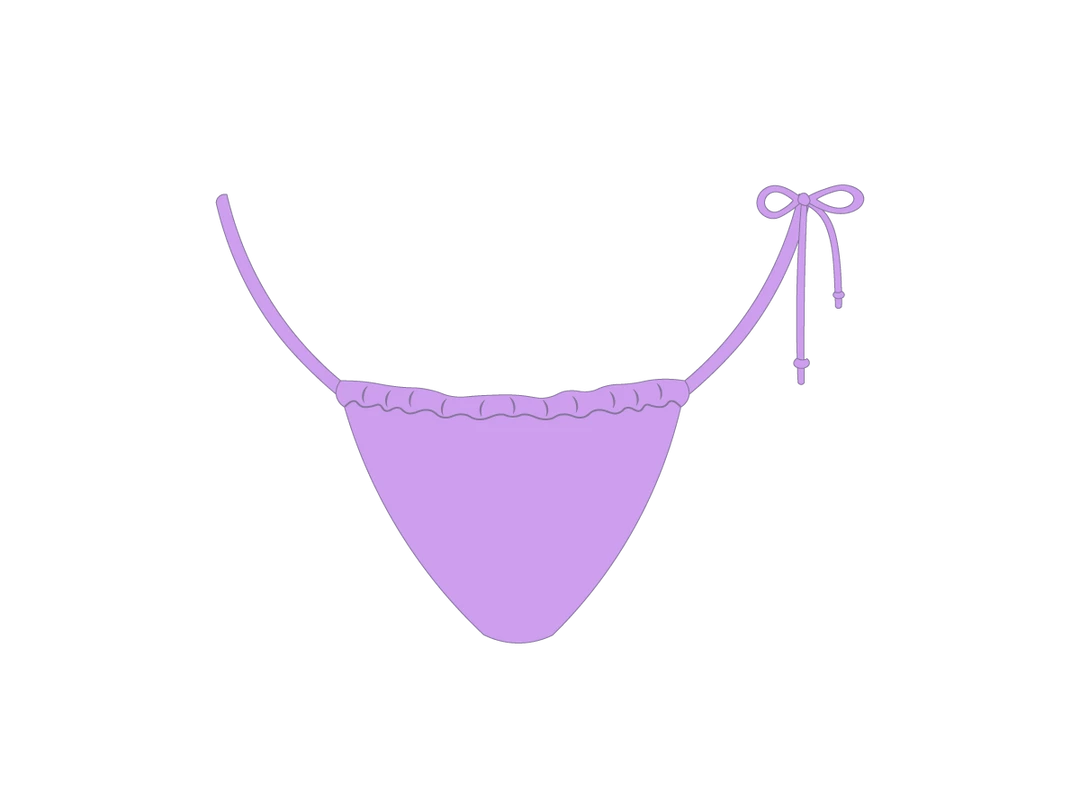 Boutine LA Lilac One Side-Tie Bottoms Reverse Top X One Side Tie Bottoms
