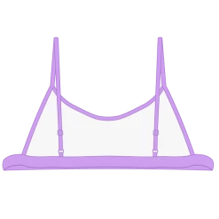 Boutine LA Lilac Open Side Top