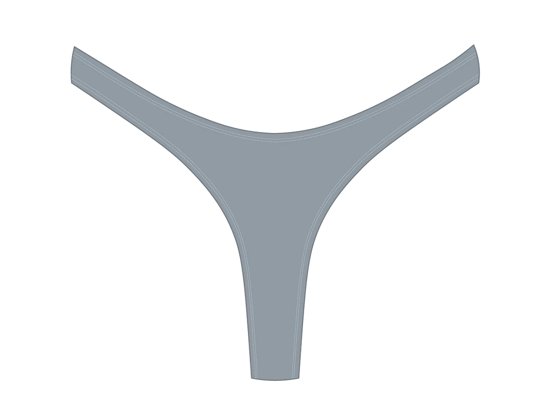 Basicallyswim Dove Grey Stitch Bottoms