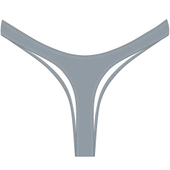 Basicallyswim Dove Grey Stitch Bottoms