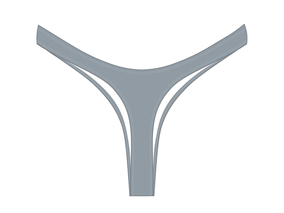 Basicallyswim Dove Grey Stitch Bottoms