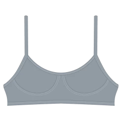 Basicallyswim Dove Grey Stitch Top