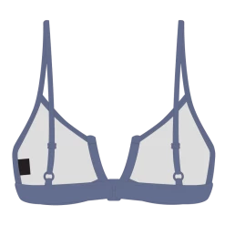 Boutine LA V-Cut Top X Minimal Bottoms Pale Blue V-Cut Top