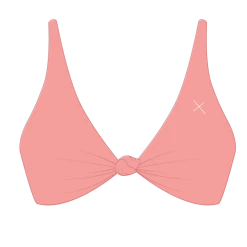 Boutine LA Peach Twist Top