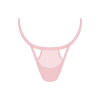 Boutine LA Pink Mesh Peep Thong Panty UNDERWEAR