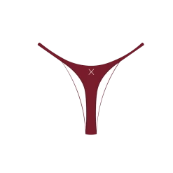 Boutine LA Petite Top X Petite Bottoms Plum Red Petite Bottoms