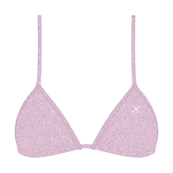 Boutine LA Bubblegum Shimmer Bikini Top