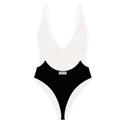 ChooksLA Pirate Black Retro One-Piece ONE PIECES