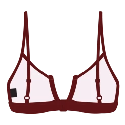 Boutine LA Plum V-Cut Top