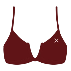 Boutine LA Plum V-Cut Top