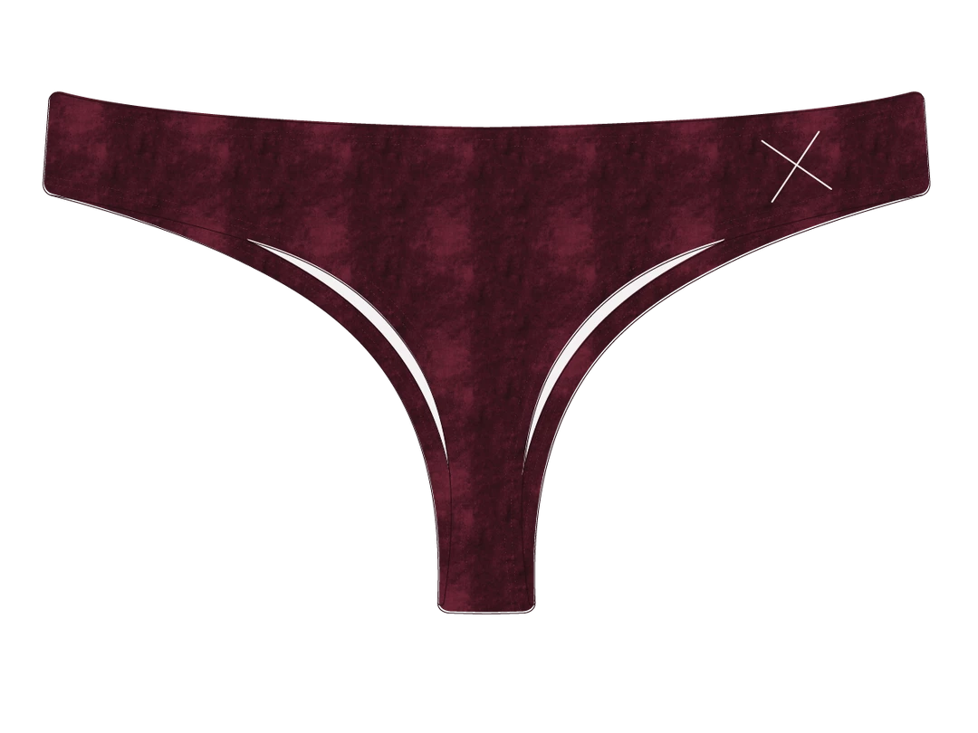 Boutine LA Plum Velvet Classic Bottoms