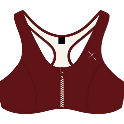 Boutine LA TOPS Plum Zipper Top