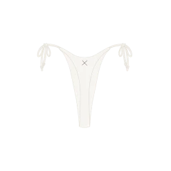 Boutine LA White Ribbed Hi Beachy Bottoms