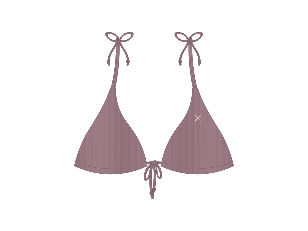 Boutine LA TOPS Wisteria 3 Tie Ribbed Top