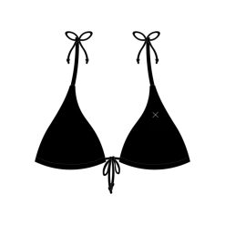 Boutine LA Manhattan Black 3 Tie Top