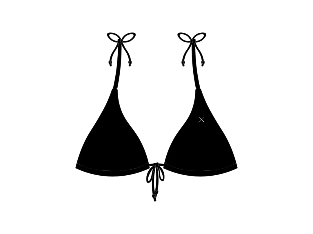 Boutine LA Manhattan Black 3 Tie Top