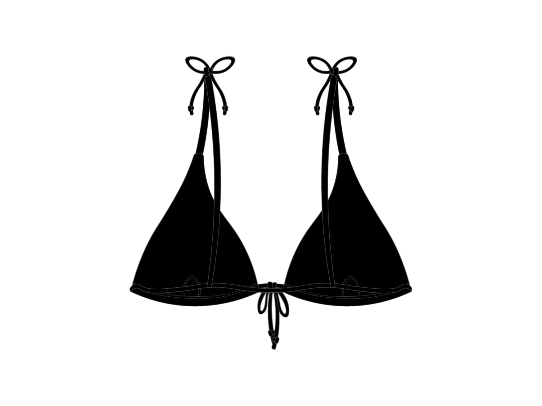 Boutine LA Manhattan Black 3 Tie Top