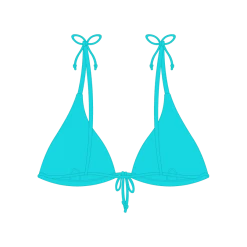 Boutine LA Baby Blue 3 Tie Top TOPS