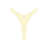 Boutine LA Creame Ribbed Tanga Bottoms