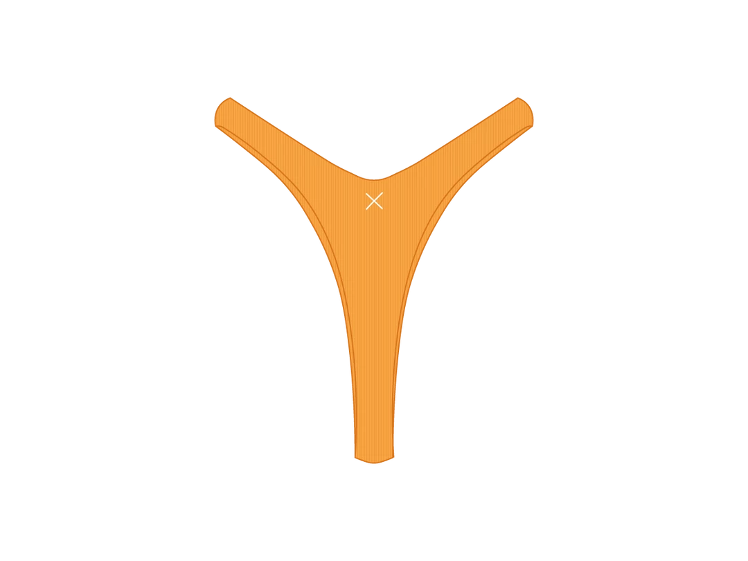 Boutine LA Honey Ribbed Tanga Bottoms