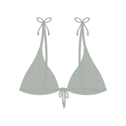 Boutine LA Seafoam 3 Tie Ribbed Top