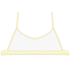 Boutine LA Creame Open Side Ribbed Top TOPS