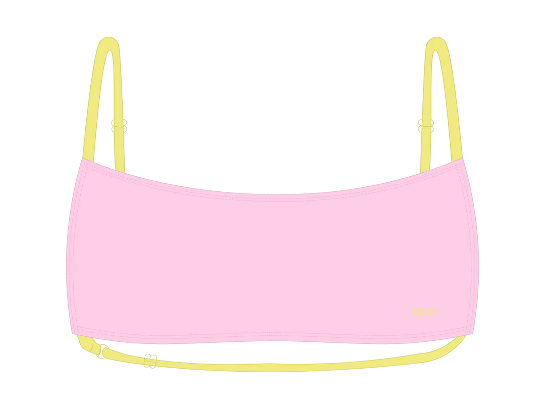 Chooks TOPS Dusty Pink Rider Top