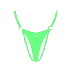 Boutine LA Electro Green Ringer Bottoms