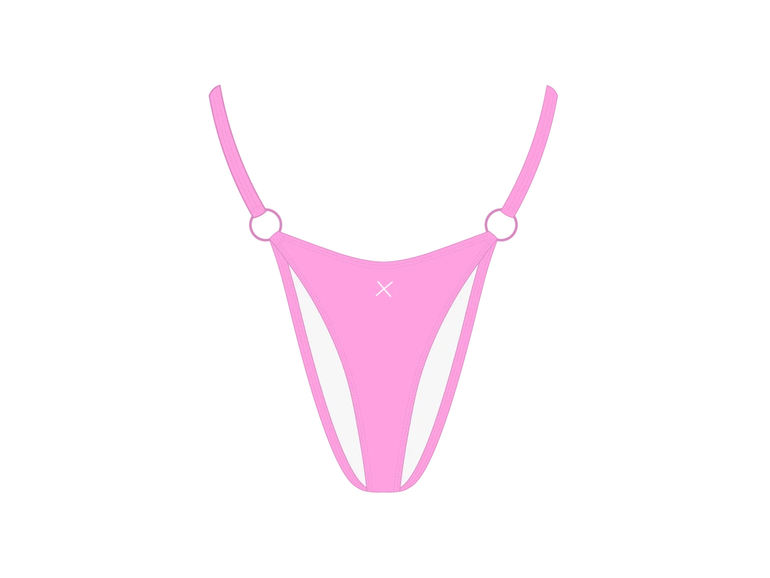 Boutine LA Ringer Top X Ringer Bottom Taffy Pink Ringer Bottoms