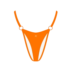 Boutine LA Ringer Top X Ringer Bottom Wild Orange Ringer Bottoms